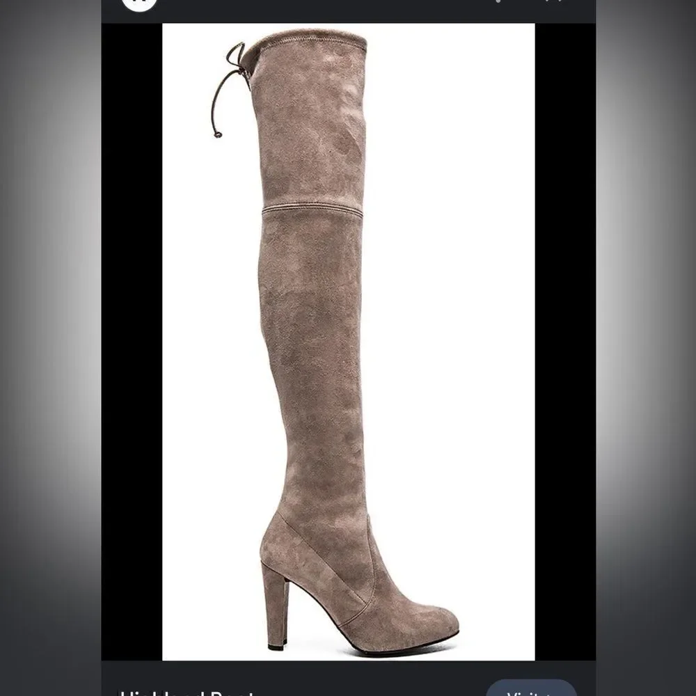 Stuart Weitzman Highland Boot in Topo